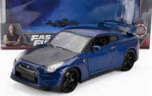 Jada Nissan Brian's Gt-r R35 2007 - Fast & Furious Vii (2015) 1:24 Modrý Metamfetaminový Uhlík