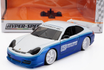 Jada Porsche 911 996 Gt3 Toyo Tires N 845 Racing Coupe 1999 1:24 Bílá Modrá