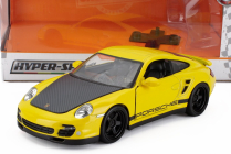 Jada Porsche 911 997 Turbo Coupe 2006 1:24 Žlutá Černá