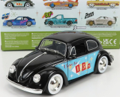 Jada Volkswagen Beetle Maggiolino 1959 - I Love The 50's 1:24 Černá Světle Modrá