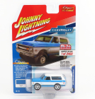 Johnny lightning Chevrolet Blazer Custom 1970 1:64 Bílá Modrá