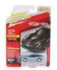 Johnny lightning Chevrolet Corvette Z06 Coupe 2012 1:64 Světle Modrá Met