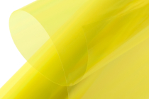 KAVAN nažehlovací fólie - transparentní světle žlutá