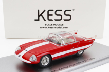 Kess-model Alfa romeo 6c 3000 Superflow Ii Pininfarina 1956 1:43 Červená Bílá