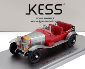 Kess-model Alfa romeo Rl Super Sport 4 Seat - 4 Posti - Without Covered Seat 1927 1:43 Červená Stříbrná