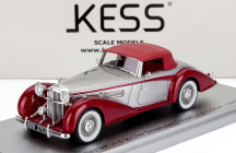 Kess-model Bentley Mkvi Drophead Ch.b122da Coupe Cabriolet Closed 1949 1:43 Silver Red