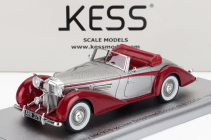 Kess-model Bentley Mkvi Drophead Ch.b122da Coupe Cabriolet Open 1949 1:43 Silver Red