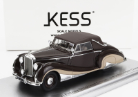 Kess-model Bentley Mkvi Franay Snb26bh Drophead Coupe Cabriolet Closed 1947 1:43 Hnědý Krém