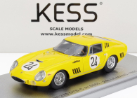 Kess-model Ferrari 275 Gtb/c Sn.6885 Team Ecurie Francorchamps N 24 3rd 24h Le Mans 1965 Willy Mairesse - Jean Blaton (beurlys) 1:43 Žlutá