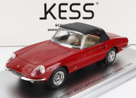 Kess-model Ferrari 365 California Spider Closed 1966 1:43 Červená Černá