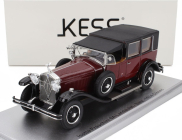 Kess-model Isotta fraschini Tipo 8a Landaulet Sala Semiconvertible Closed 1924 1:43 Bordeaux Black