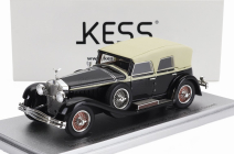 Kess-model Isotta fraschini Tipo 8a Ss Castagna Ch.1578 Cabriolet Closed 1930 1:43 Black Beige