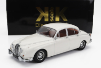 Kk-scale Daimler 250 V6 Lhd 1962 - Brown Interior 1:18 Bílá
