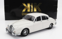 Kk-scale Daimler 250 V6 Rhd 1962 - Black Interior 1:18 Bílá