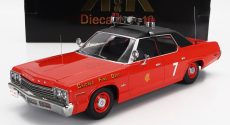 Kk-scale Dodge Monaco N 7 Chicago Fire Engine Department 1974 1:18 Červená Černá