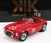Kk-scale Ferrari 166mm 2.0l V12 N 20 Winner Spa Francorchamps 1949 L.chinetti - J.lucas 1:18 Red
