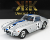 Kk-scale Ferrari 250gt Swb 3.0l V12 Team Noblet N 14 1:18, stříbrná