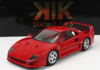 Kk-scale Ferrari F40 1987 - Red Interior 1:18 Red