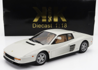 Kk-scale Ferrari Testarossa Mki Usa Version 1984 Monodado Monospecchio 1:18 Bílá