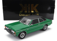 Kk-scale Ford england Taunus Gxl With Vinyl Roof 1971 1:18 Zelená Matná Černá