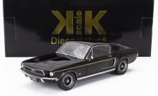 Kk-scale Ford usa Mustang Gt Fastback Coupe 1968 1:18 Black