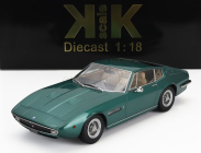 Kk-scale Maserati Ghibli Coupe 1969 1:18 Green Met