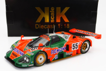 Kk-scale Mazda 787b 2.6l Team Mazdaspeed Co. Ltd. N 55 1:18, oranžovozelená