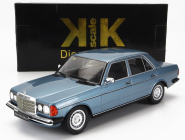 Kk-scale Mercedes benz E-class 230e (w123) 1975 1:18 Světle Modrá Met