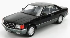 Kk-scale Mercedes benz S-class 560sec (c126) Coupe 1985 1:18 Black