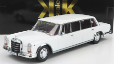 Kk-scale Mercedes benz S-class 600 Lwb Pullman (w100) 1964 1:18 Bílá