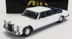 Kk-scale Mercedes benz S-class 600 Pullman (w100) Landaulet Semiconvertible 1964 1:18 Bílá