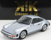 Kk-scale Porsche 911 3.2 Coupe 1988 1:18, stříbrná