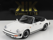 Kk-scale Porsche 911 Sc Cabriolet 1983 - With Extra Soft-top 1:18 Bílá