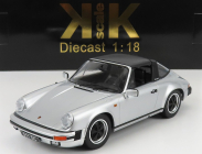 Kk-scale Porsche 911 Sc Targa 1983 - With Extra Hard-top 1:18 Silver