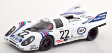 Kk-scale Porsche 917k 4.9l Team Martini Racing N 22 Winner 24h Le Mans 1971 Helmut Marko - Gijs Van Lennep 1:18 Bílá Modrá