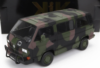 Kk-scale Volkswagen T3 Minibus German Army 1987 1:18 Vojenská Kamufláž