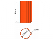 Klima Základna 26mm 3-stabilizátory oranžová