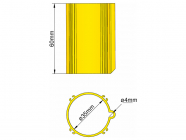 Klima Základna 35mm 4-stabilizátory žlutá