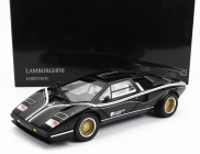 Kyosho Lamborghini Countach Lp500 R Quattrovalvole 1982 1:18 Černá Bílá
