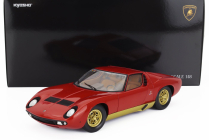 Kyosho Lamborghini Miura P400 1968 1:18 Červené Zlato