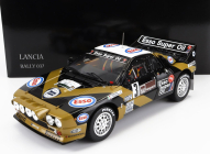 Kyosho Lancia 037 Grifone Esso N 3 Rally Targa Florio 1985 1:18, černozlatá
