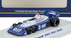 Kyosho Tyrrell F1  P34/2 Elf 6 Wheeler N 3 Season 1977 Ronnie Peterson 1:64 Modrá Bílá