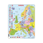 Larsen Vzdělávací puzzle Evropa Politická mapa 48 dílků