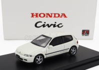 Lcd-model Honda Civic Eg6 Vtec 1993 1:64 Bílá
