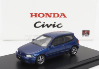 Lcd-model Honda Civic Eg6 Vtec 1993 1:64 Blue