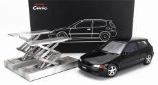 Lcd-model Honda Civic Sir Ii Eg6 Vtec 1993 1:18 Black