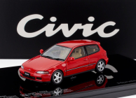 Lcd-model Honda Civic Sir Ii Eg6 Vtec 1993 1:43 Red