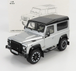 Lcd-model Land rover Defender 90 Works V8 70th Edition 2018 1:18 Silver