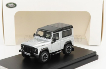 Lcd-model Land rover Defender 90 Works V8 70th Edition 2018 1:64 Silver