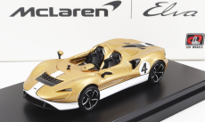 Lcd-model Mclaren Elva 2020 1:64 Šampaňské Bílé